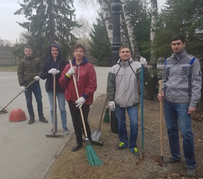Традиционный, ежегодный субботник!